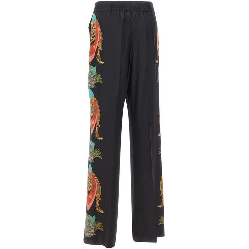 Etro Pantalon Trousers Multicolor schwarz(Image 3)