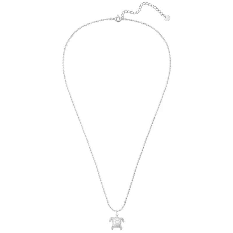 Glanzstücke München Mittellange Halskette Sterling Silber Halskette Schildkröte silber(Image 2)