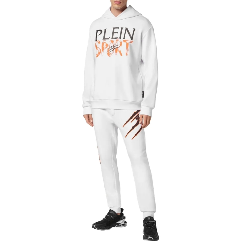 Plein Sport Top Hoodie weiss(Image 4)