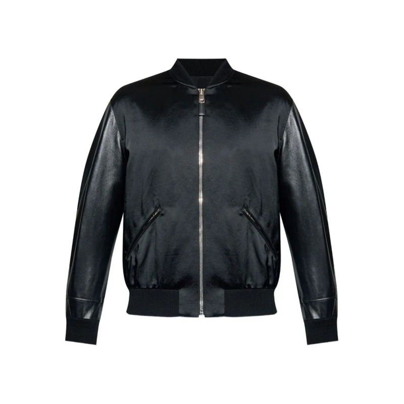 Givenchy Bomberjacke Tonal Embroidered Black Bomber Jacket Black