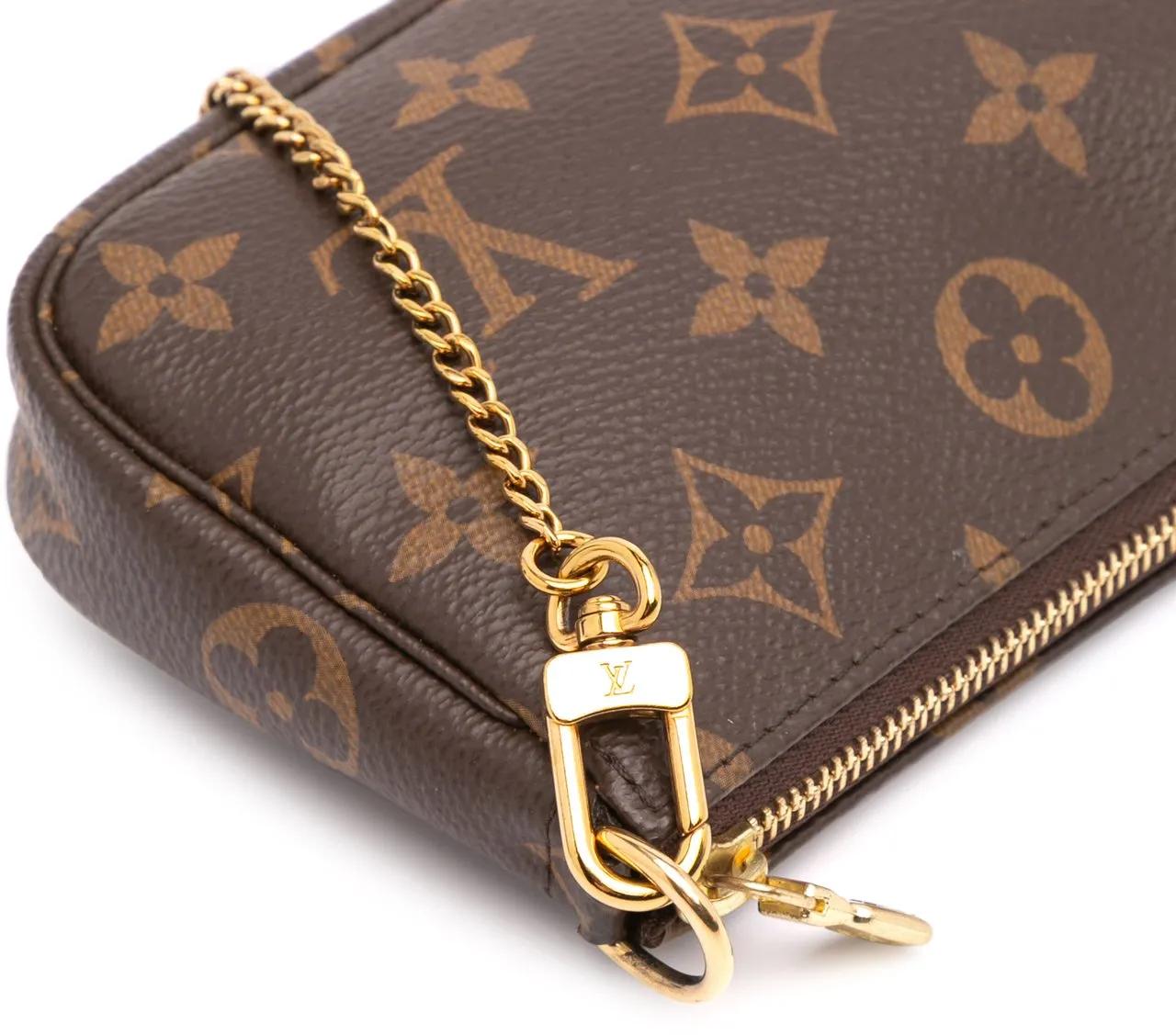 Thumbnail - Louis Vuitton Crossbody Bags - 2020 Monogram Mini Pochette Accessoires - Gr. unisize - in Braun - für Damen