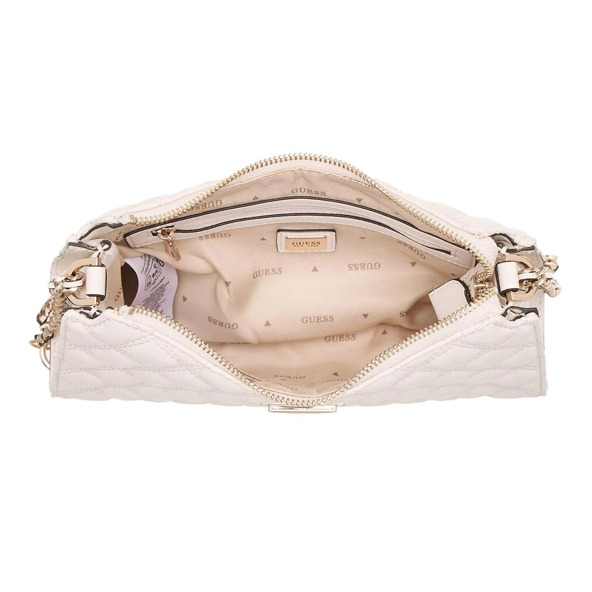 Thumbnail - Guess Pochettes - Giully Top Zip Shoulder Bag - Gr. unisize - in Creme - für Damen