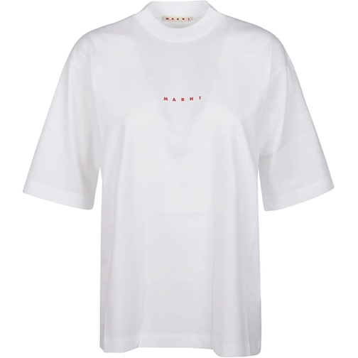 Marni T-Shirts T-shirt White weiß