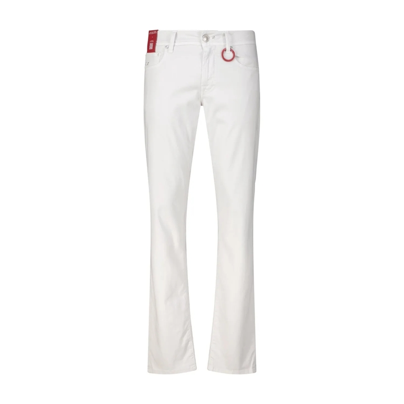 Tramarossa Jeans Regular-Fit Chino-Hose Michelangelo Weiß