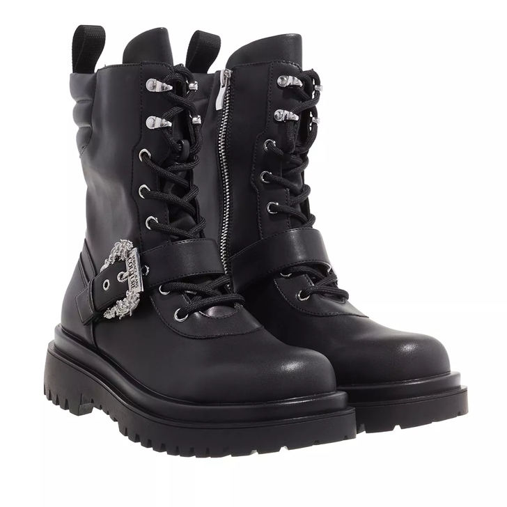 Versace Jeans Couture Boots Black Bottes lacets