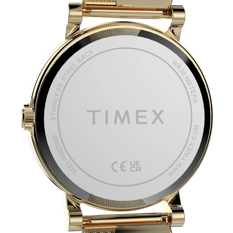 Timex Quarzuhr Quarz-Analoguhr Timex Originals gold(Image 4)