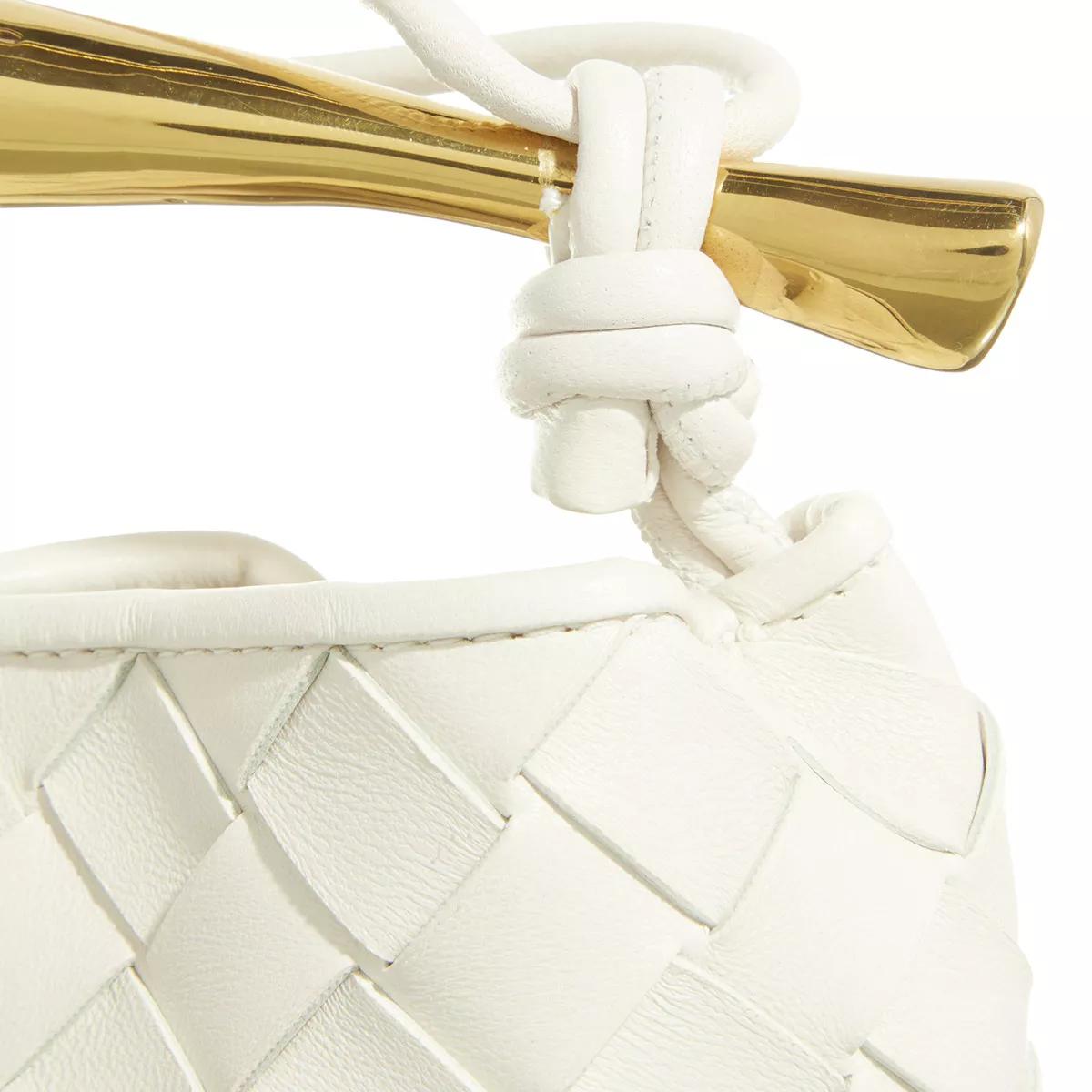 Bottega Veneta Crossbody bags Mini Sardine Crossbody Bag in wit