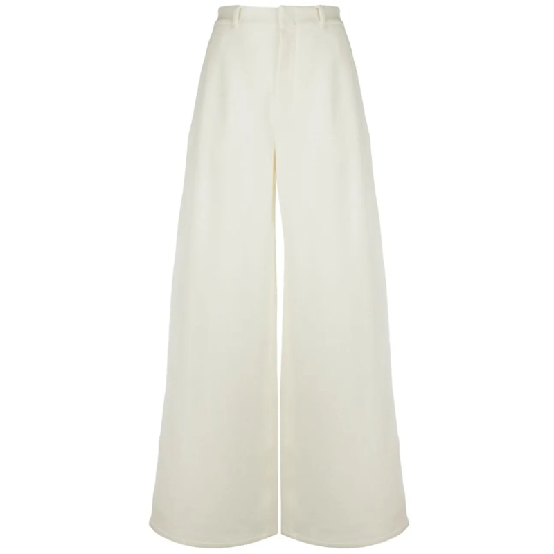 Max Mara  Trousers White weiß