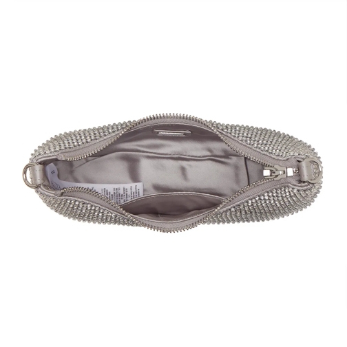 Guess Hobo Bag Zalina Mini Top Zip Shldr Bag Silver (Image 5)