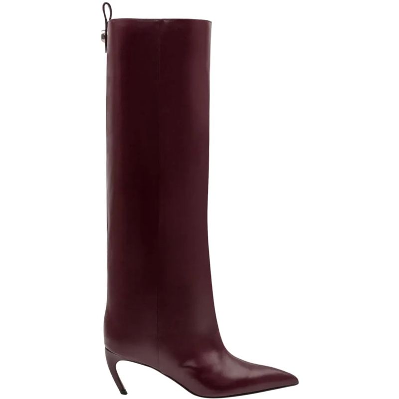 The Attico Bottes 'lea' Boot 65mm Mauve rot
