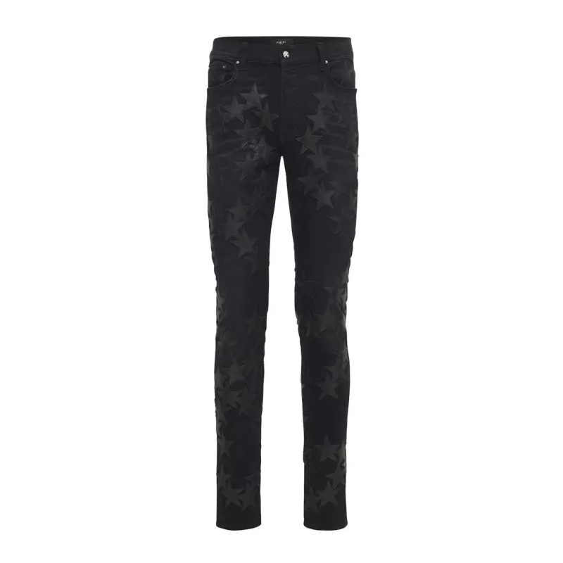 Amiri Jeans Cotton Denim Jeans Black