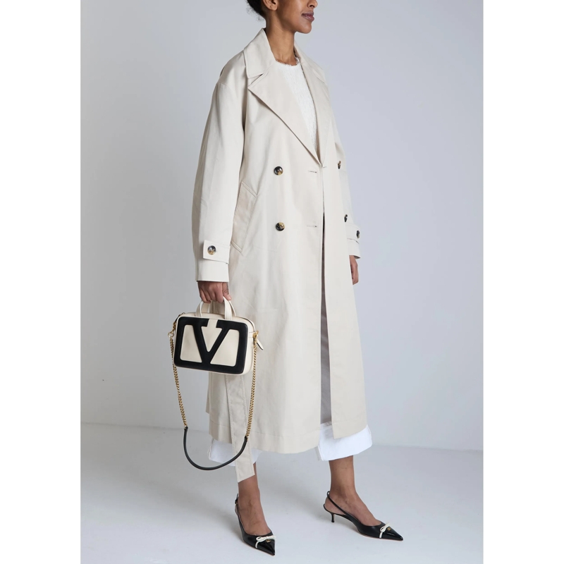 Valentino Garavani Crossbodytas VLogo Duffle Small White(Image 2)