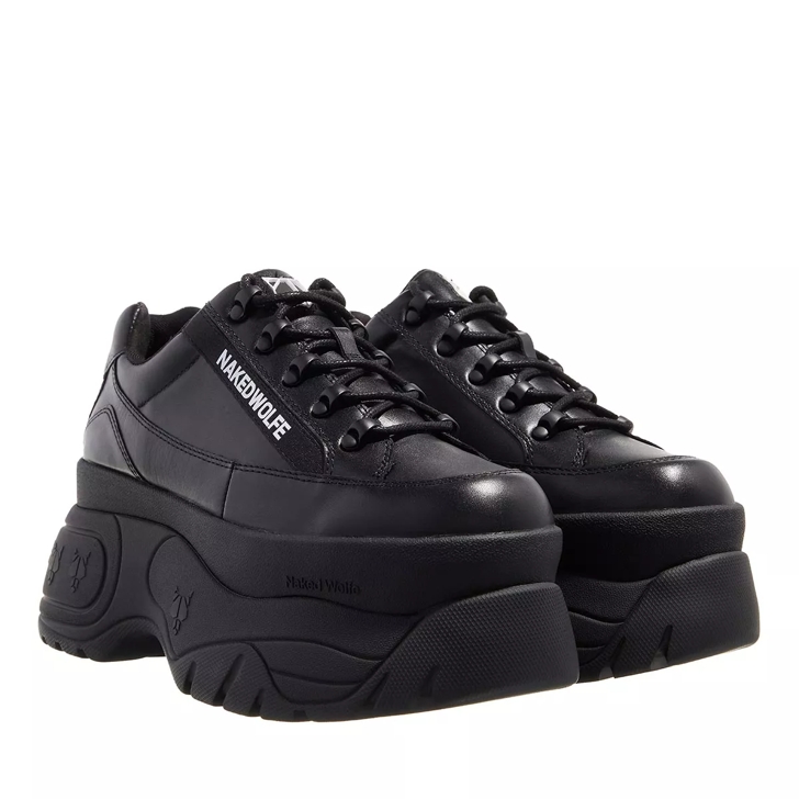 Naked Wolfe Sprinter Black | Platform Sneaker