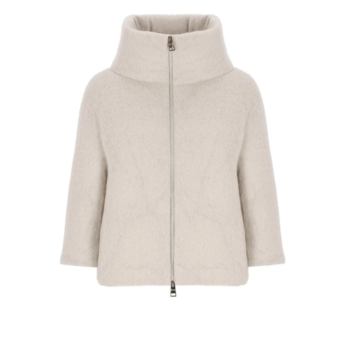 Herno Fabric Down Jacket Neutrals Giacca di transizione