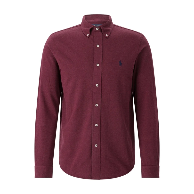 Polo Ralph Lauren Hemd Hemd mit Logo Dunkelgrün