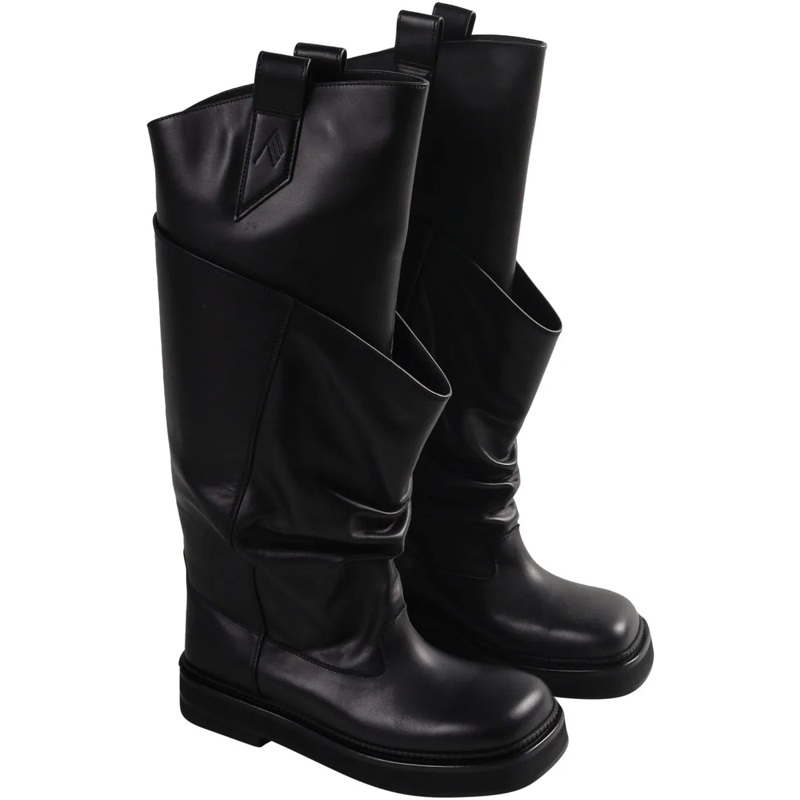 The Attico Stiefel Nieuwe gevechtslaarzen van Robin Passeggiata schwarz(Image 3)