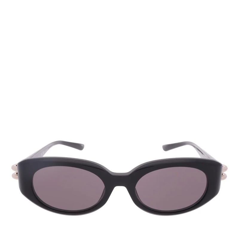Alexander McQueen Sonnenbrille AM0469S-001 Black-Black-Grey(Image 3)