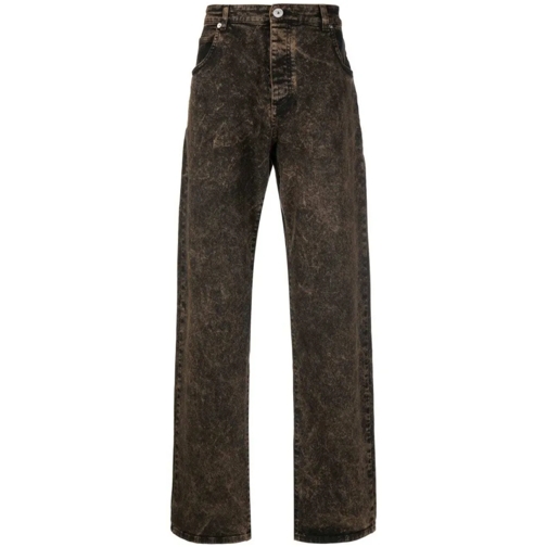 Balmain Jeans Distressed-Effect Dnim Denim Jeans Black