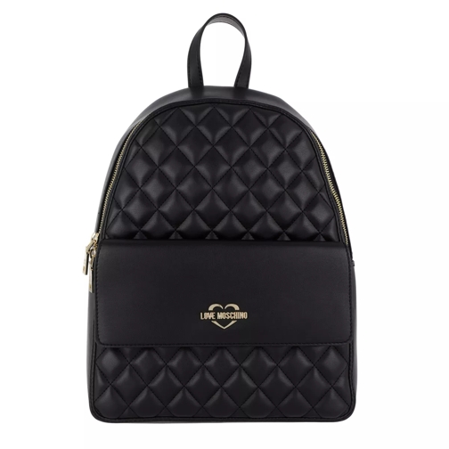 Love Moschino Backpack Quilted Nero Sac à dos
