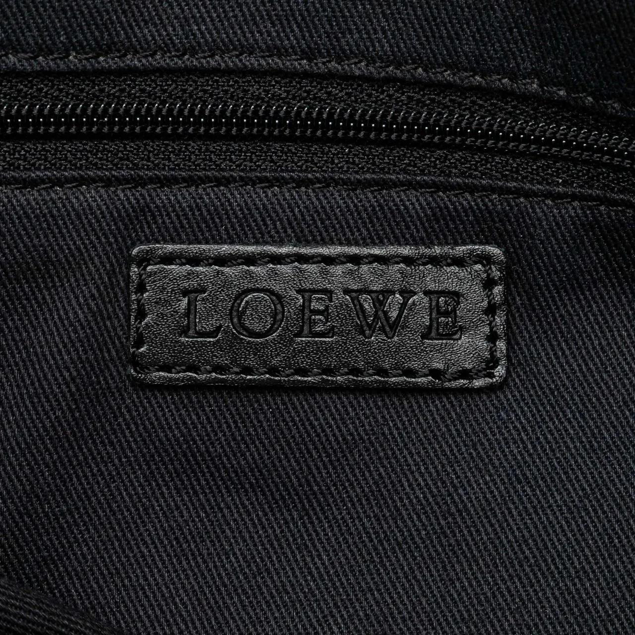 Thumbnail - Loewe Shopper - Anagram Canvas Tote - Gr. unisize - in Schwarz - für Damen