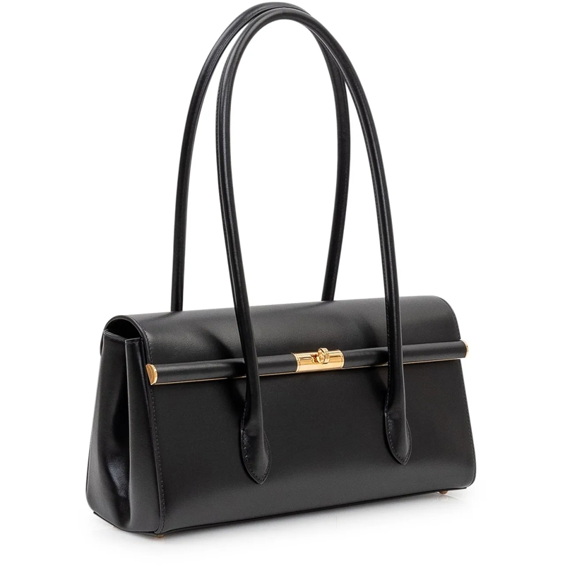 Dolce&Gabbana Tote Borsa a Mano con Chiusura Metallica schwarz(Image 2)