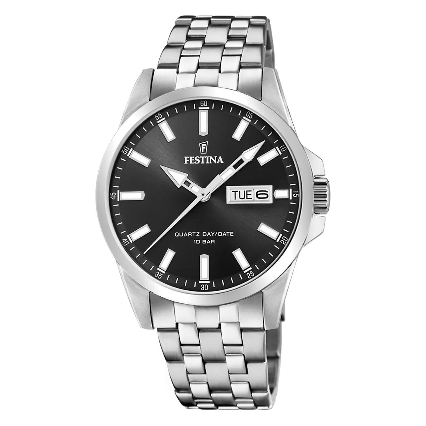 Festina Uhren - Festina Classics Herrenuhr F20357-4 - Gr. unisize - in Silber - für Damen