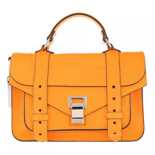 Proenza Schouler PS1 Tiny Crossbody Bag Lamb Leather Marigold Cartable