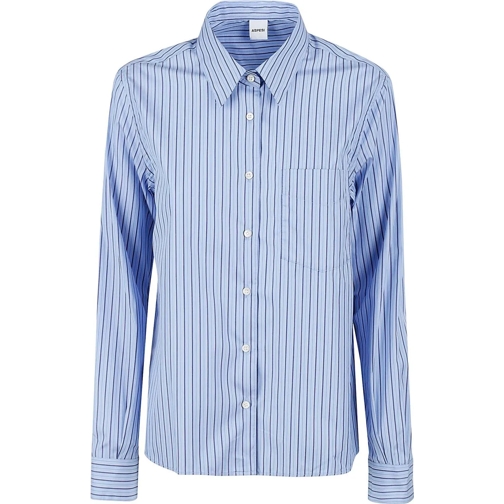 Aspesi Blusen Shirts Blue blau