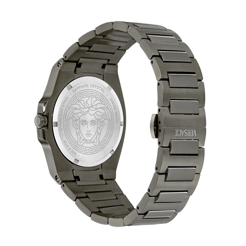 Versace Quarzuhr Quarz-Analoguhr Versace Tolomeo grau(Image 3)