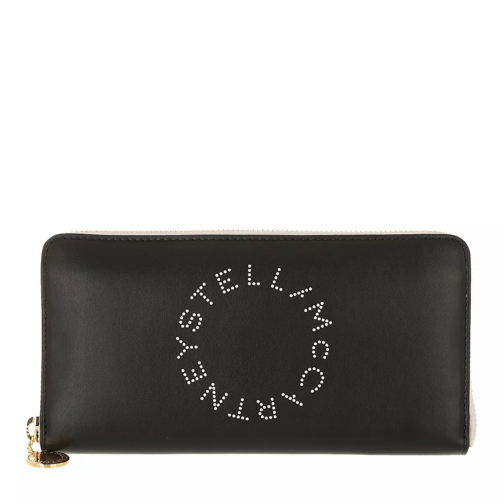 Stella McCartney Zip Wallet Black Portafoglio con cerniera
