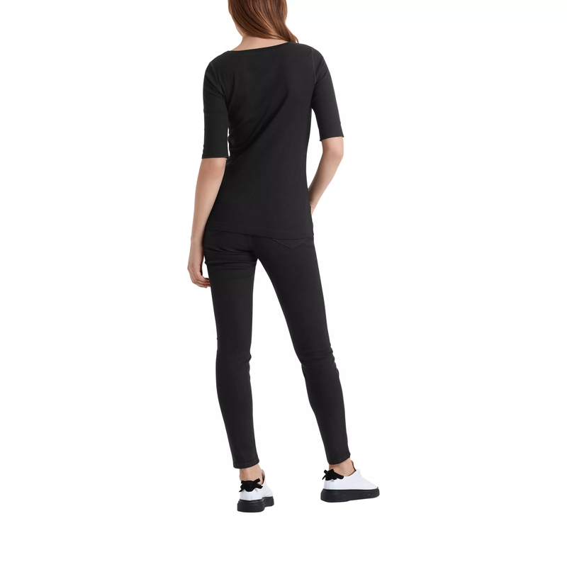 Marc Cain 3/4-Arm-Shirt T-Shirt black(Image 3)