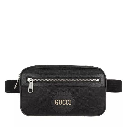 Gucci Off The Grid Belt Bag Nylon Black Midjeväskor
