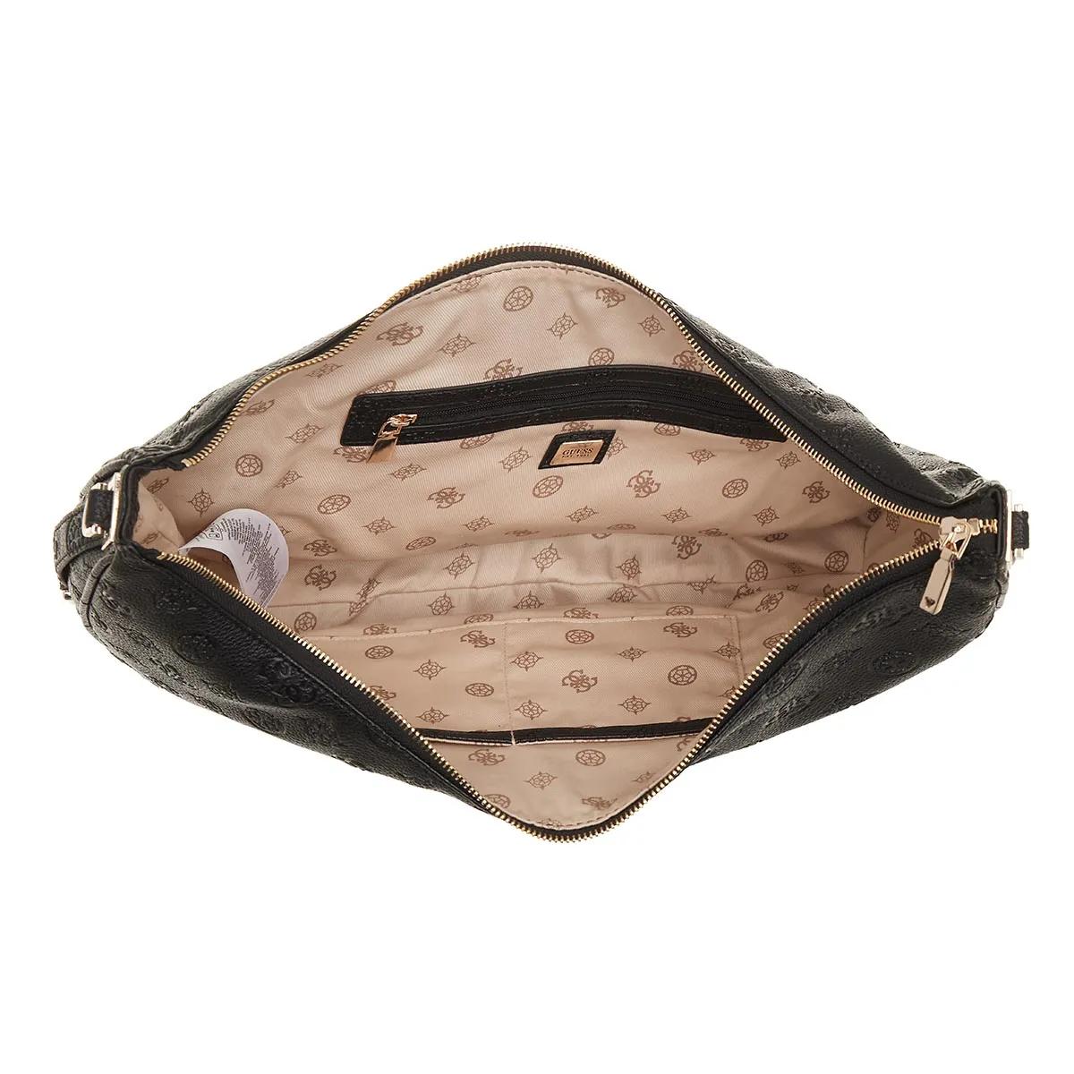 Guess Hobo bags Cresidia Large Hobo in zwart