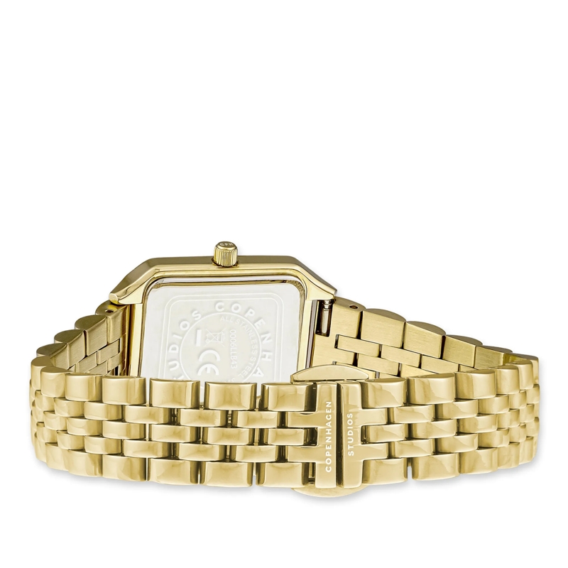 Copenhagen Quarzuhr Edelstahl Vintage Watch gold(Image 5)