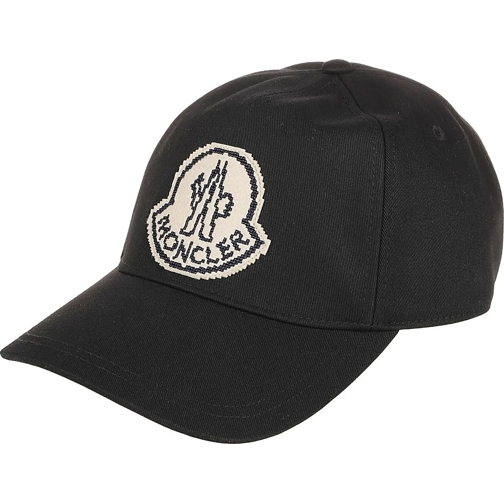 Moncler  Baseball Cap Black schwarz