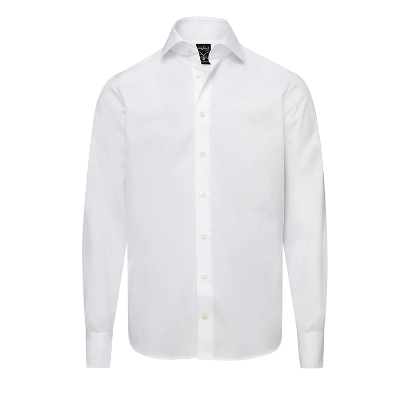 VAN LAACK Hemd Hemd Tailor Fit Uni weiss