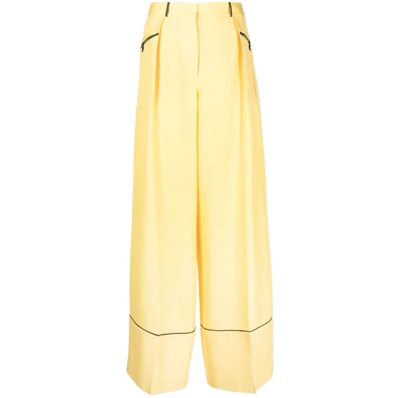 Bally  Trousers Yellow gelb