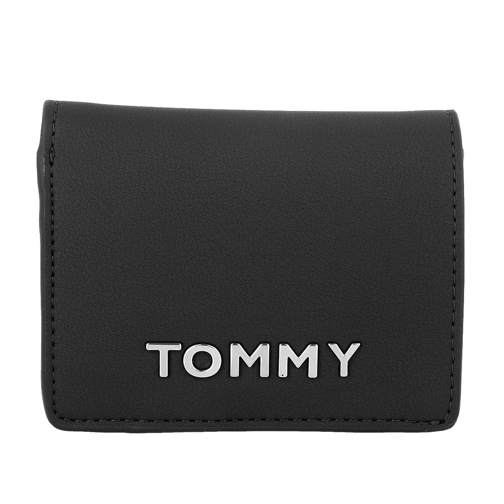 Tommy Hilfiger Item Statement Medium Black Mix Bi-Fold Portemonnaie