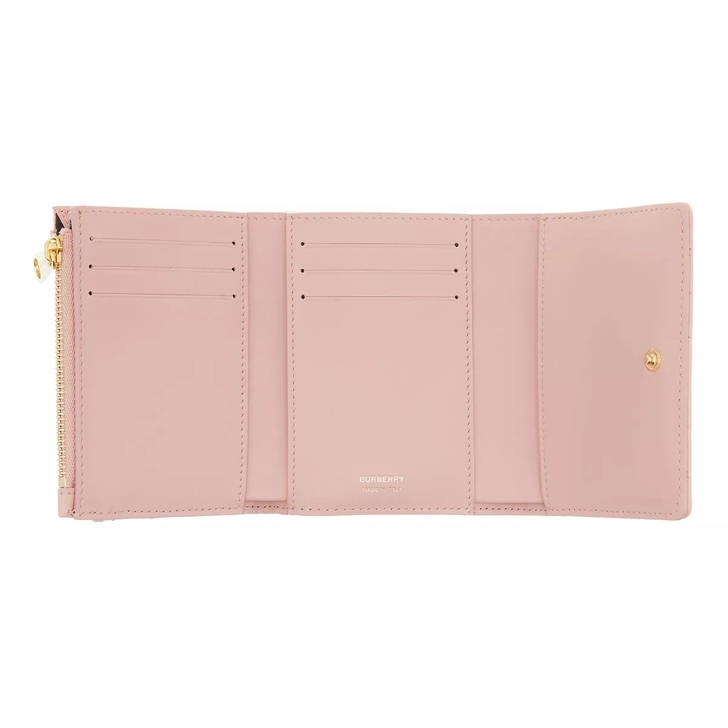 Burberry Wallet Lola Dusty Pink Tri Fold Portemonnaie