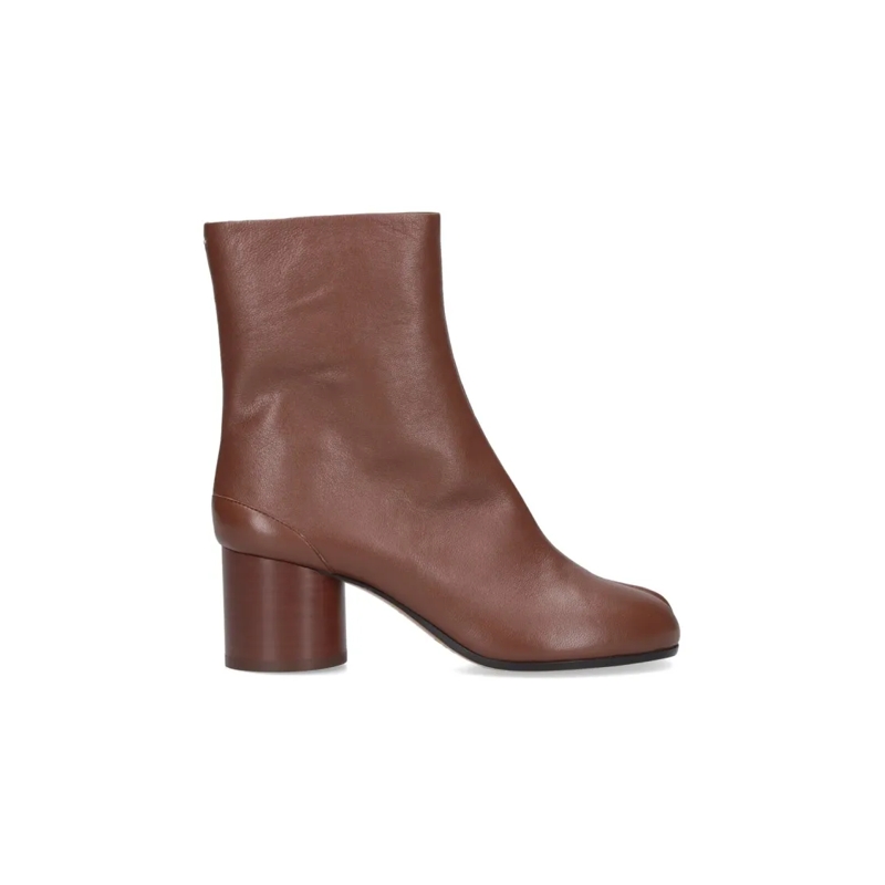 Maison Margiela Bottes "Tabi" Ankle Boots Brown Brown