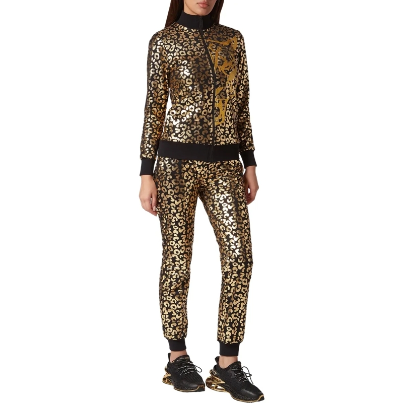 Plein Sport Jogginghose Jogginganzug Leopard gold(Image 4)