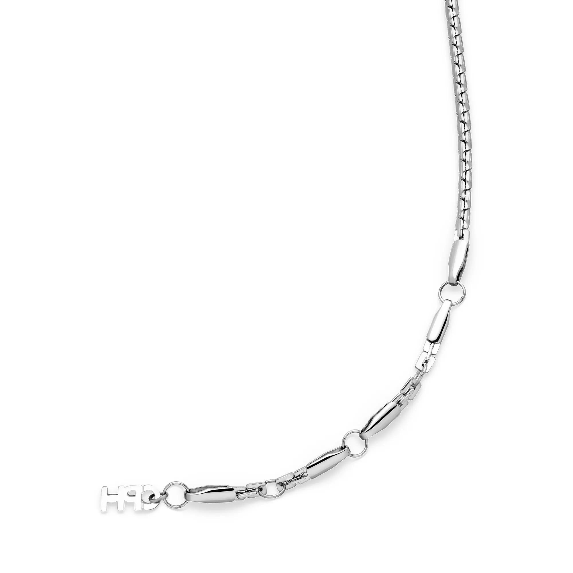 Thumbnail - Copenhagen Armband - Edelstahl Fine Edgy - Gr. ONESIZE - in Silber - für Damen