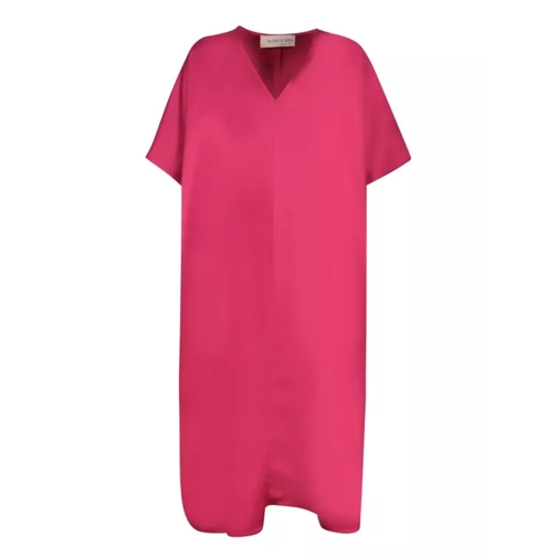 Blanca Vita Kaftan Dress With V-Neckline Pink 