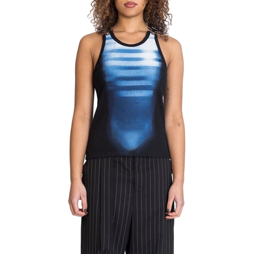 Jean Paul Gaultier Blusen TANK TOP "LE MALE" BLUE blau