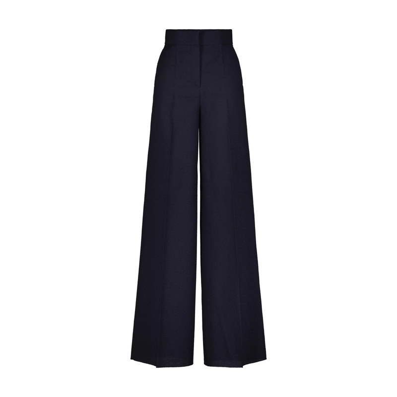 Max Mara  Hose Cervo aus Schurwolle 47702377890138 Dunkelblau