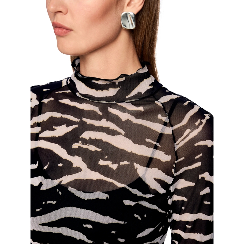 Marc Cain Longsleeve T-Shirt black(Image 4)