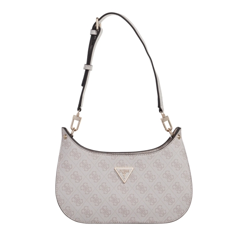 Guess Shoulder Bag Meridian Mini Top Zip Shldr Bg Dove Logo