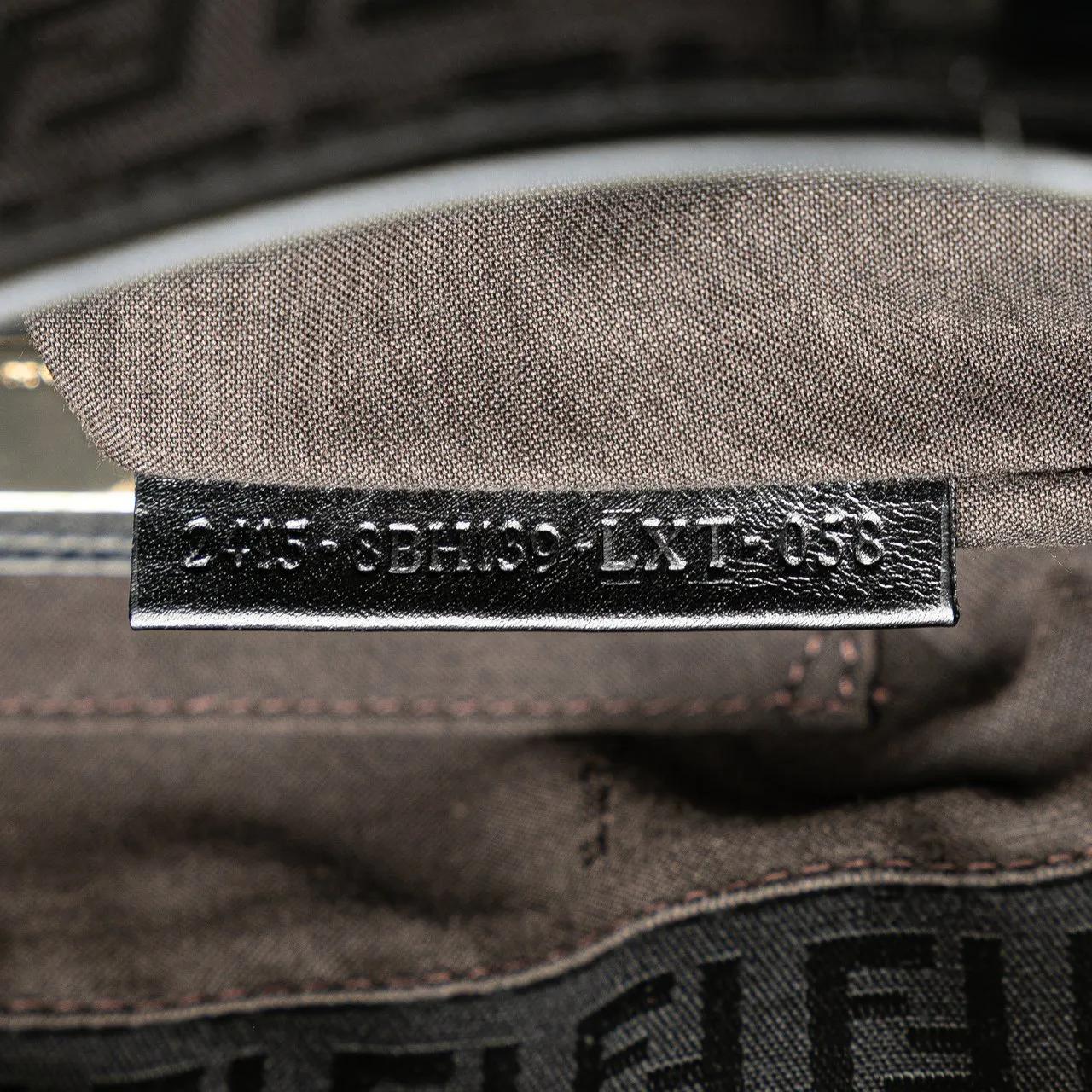 Thumbnail - Fendi Shopper - Zucchino Canvas Chef Front Pocket Shopping Tote - Gr. unisize - in Braun - für Damen