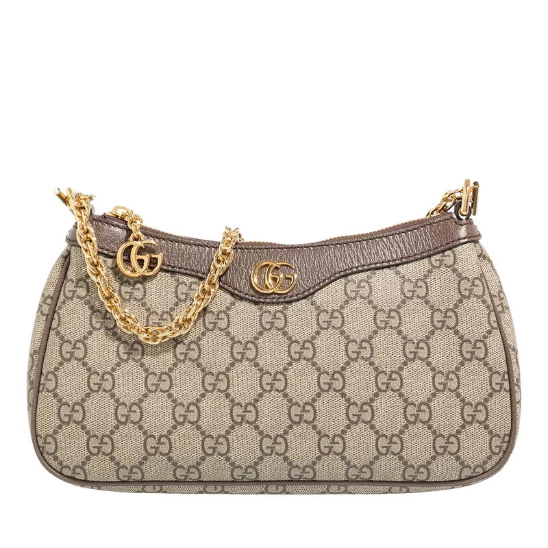 Gucci Schultertasche Ophidia Bag beige