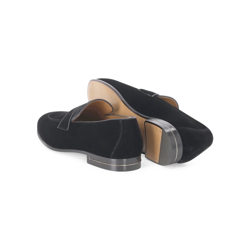 Tom Ford Loafer Loafer aus Samt schwarz(Image 3)